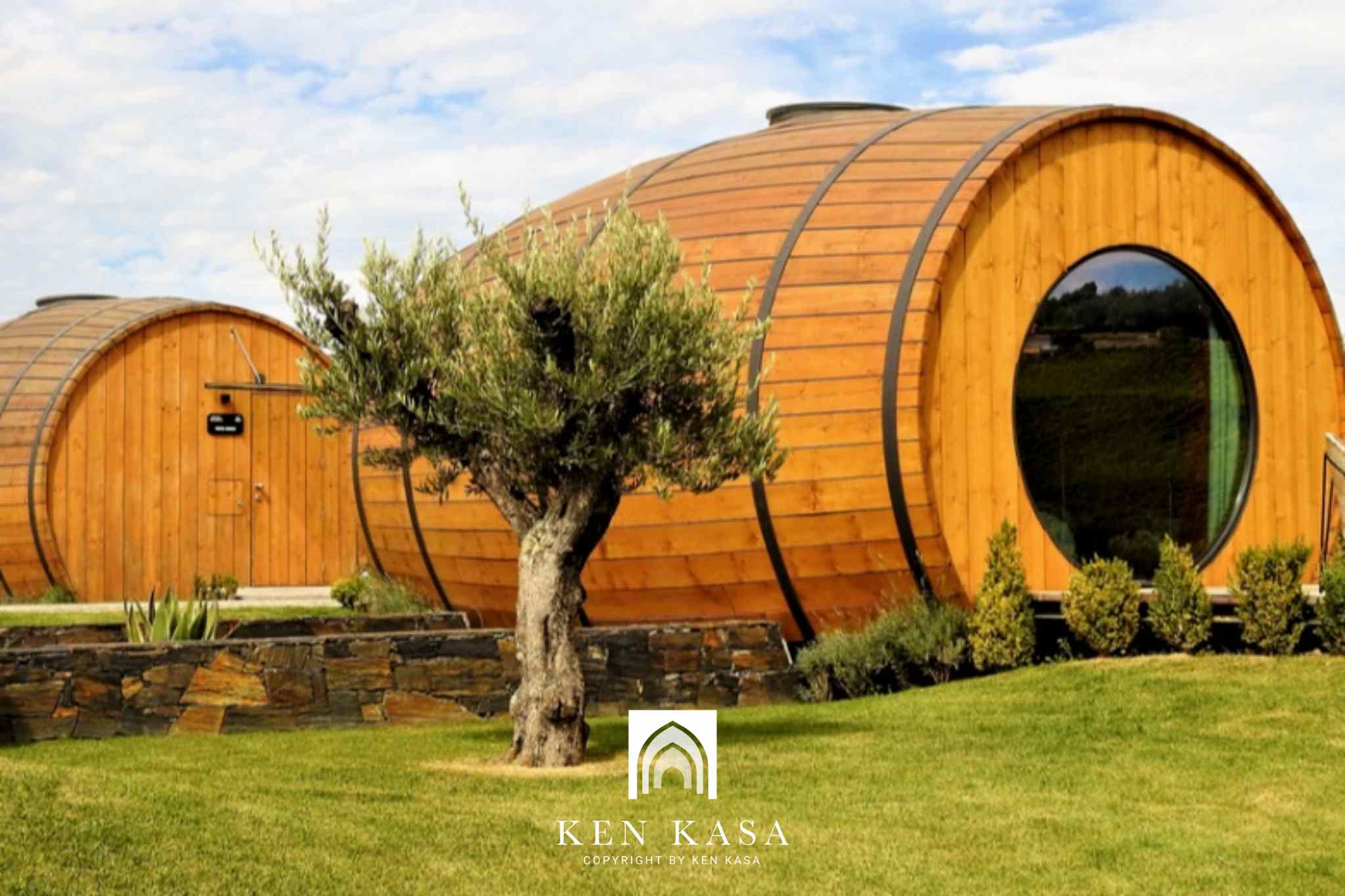 Ý tưởng thiết kế homestay cho diện tích nhỏ kiểu thùng gỗ rượu vang 